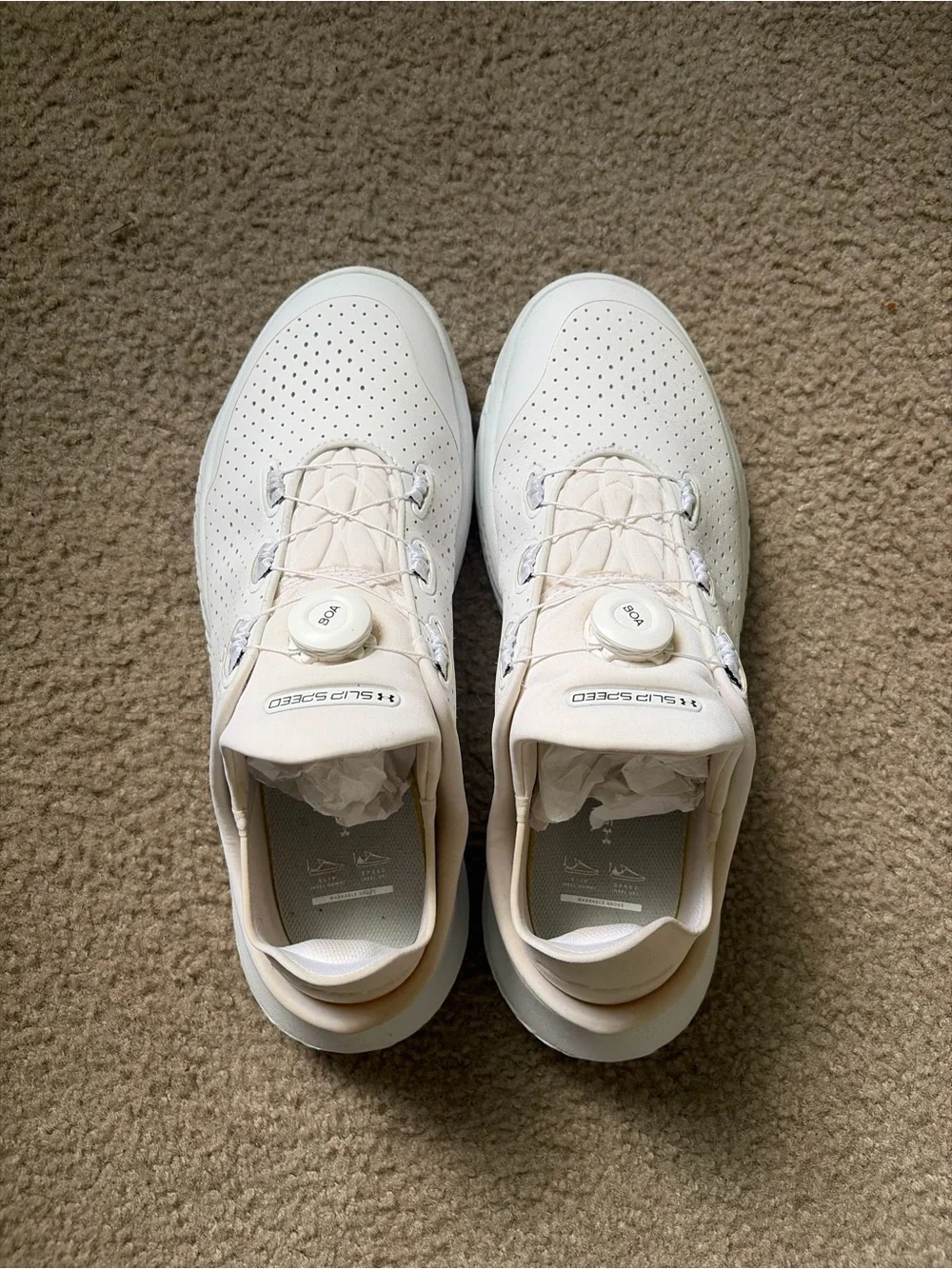 Under Armour breathable perforated